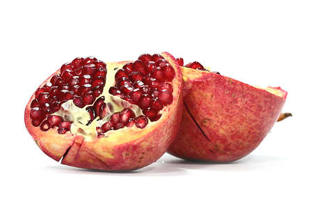 ripe to pieces ripe fresh tropical garnet fruitの写真素材