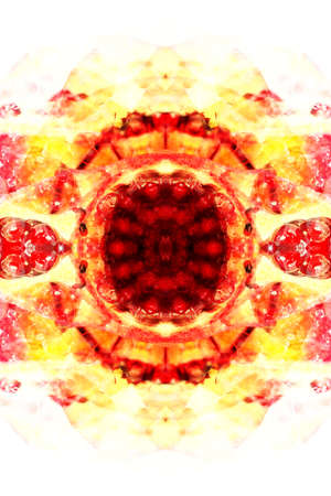 abstract background image with symmetrical multicolored patternsの写真素材