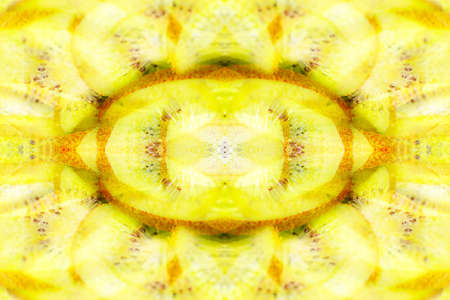abstract symmetrical image obtained by reflection in mirrors, kaleidoscope