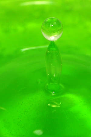 patterns on the surface of a liquidの写真素材