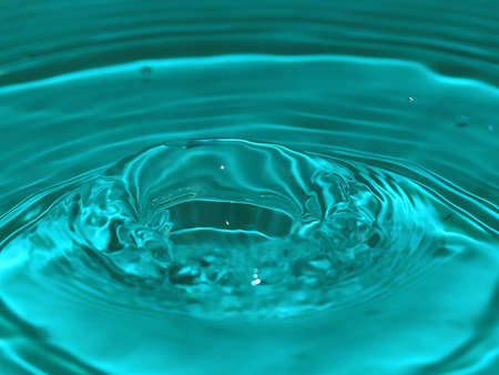 beautiful fancy patterns on the surface of the water