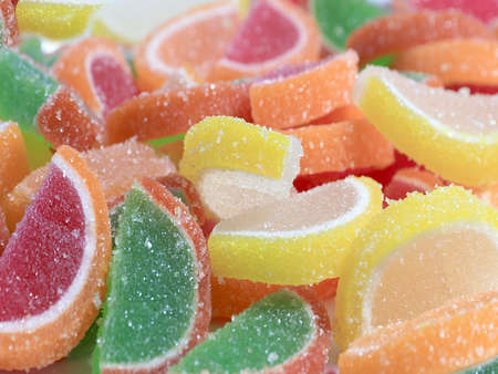 a bunch of sweet sugar delicious marmalade to tea drinkingの写真素材