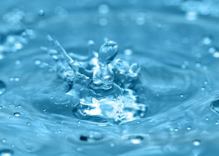 beautiful patterns on the surface of the liquidの写真素材