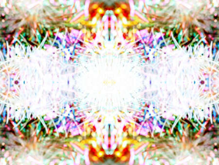photographic symmetrical image for background created when using mirrors