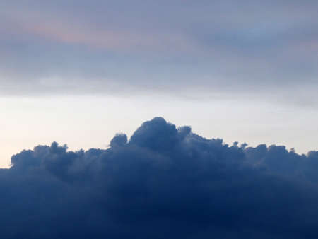 beautiful cloudy summer sky