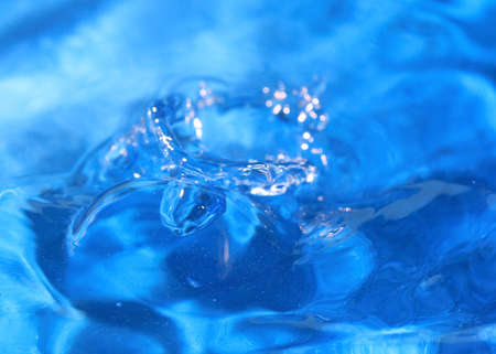a drop of pure waterの写真素材