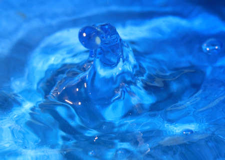 a drop of pure waterの写真素材