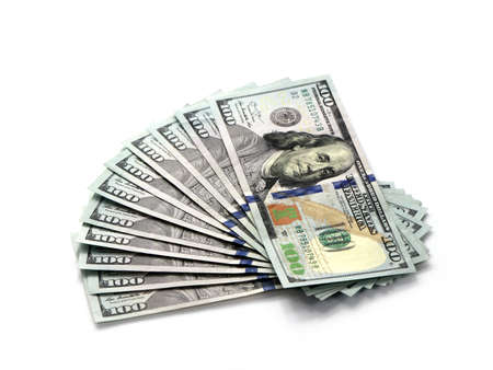 stack of hundred dollar bills
