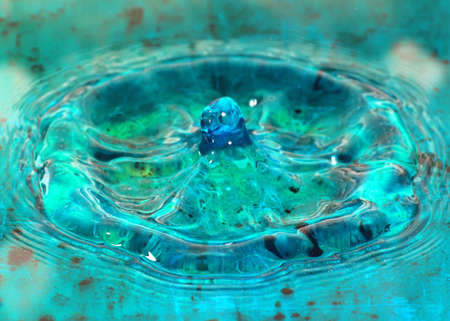 drop on the surface