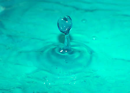 drop on the surface