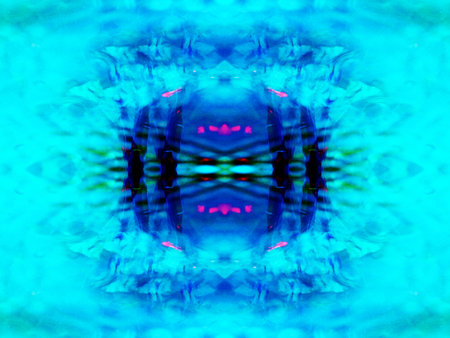 beautiful abstract symmetrical pattern for relaxation