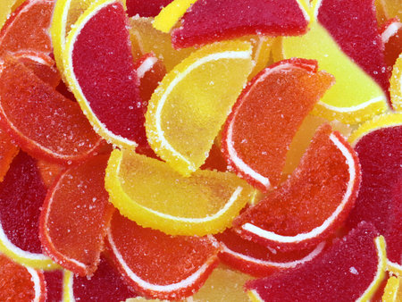 lovely pile of sweet sugar for treatsの写真素材