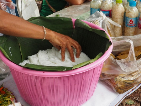 Food at rural street  food.の写真素材
