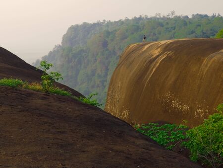 Enormous rockの写真素材