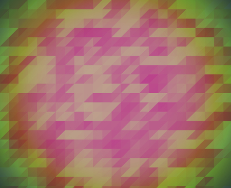 Pattern of geometric shapes, triangle background.