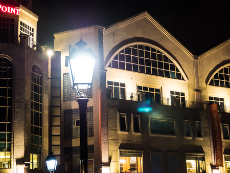 view of building at clarke quay , Singapore.のeditorial素材