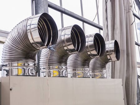 Eqiupment for control temperature in greenhouse.の写真素材