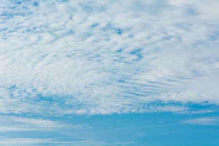 Blue Summer Sky with Clouds