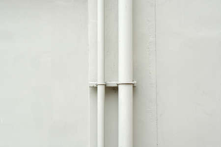 Pipes for inserting electrical cables in the building    の写真素材