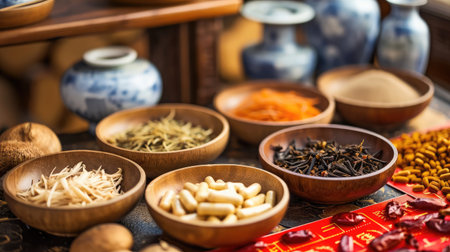 The doctor of traditional Chinese medicine pulseの素材