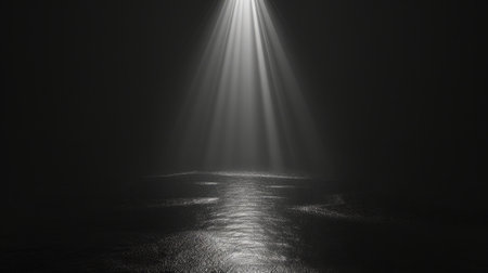 Light. concert lighting against a dark background ilustrationの素材