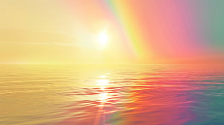 Refraction reflection of light Gradient backgroundの素材