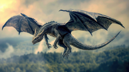 dragon simply flyingの素材
