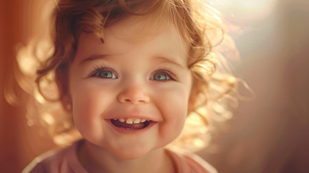 Offspring Toddler Adolescence Cheerful Girl Happy Conceptの素材