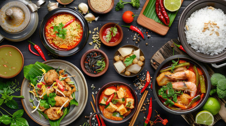 Food, ThaiFood, Delicious, Rice, Tastyの素材