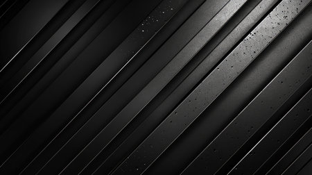 Black Diagonal Shiny Lines Backgroundの素材