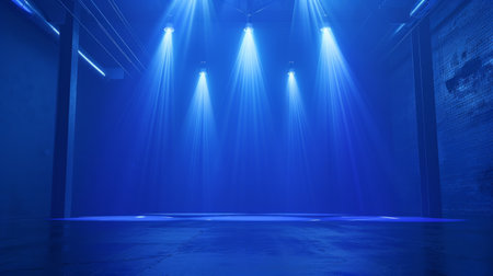 Blue spotlightsの素材