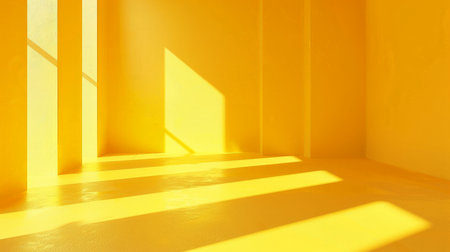 Yellow room. Backgroundの素材