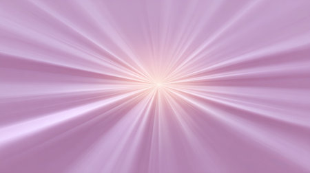 Captivating abstract image featuring soft purple light rays radiating in all directions. The smooth gradient and soothing tones create a serene atmosphere suitable for various creative projects.の素材