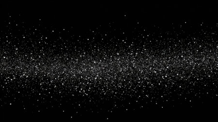 Captivating image of twinkling stars against a dark backdrop, perfect for projects that explore the cosmos, the night sky, or imaginative themes.の素材