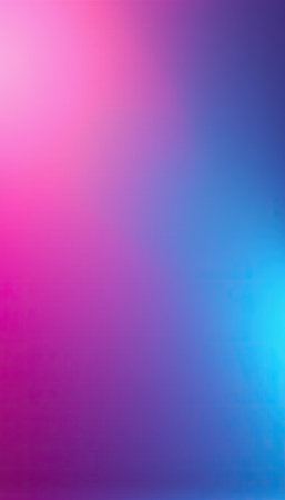 This vibrant abstract background features a smooth gradient blending pink and blue shades, perfect for modern design, digital projects, and creative presentations.の素材