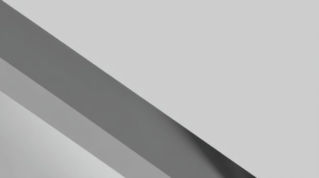 This image features abstract geometric patterns in soft gray hues, highlighting smooth lines and dynamic angles for a minimalist yet modern design aesthetic.の素材