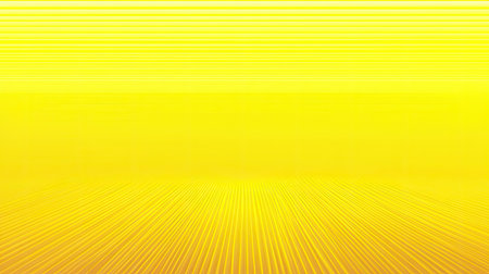 A vibrant bright yellow abstract background featuring a linear gradient design. This artwork captures warmth and energy, perfect for creative projects.の素材