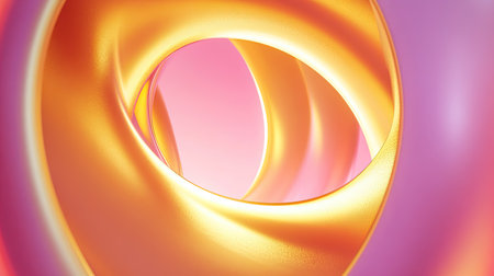 This captivating abstract swirl showcases vibrant colors and soft textures, creating a dynamic visual effect. Ideal for artistic and creative projects.の素材