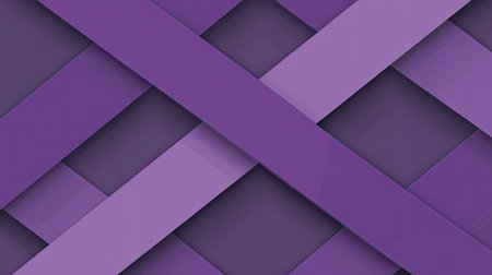 Explore a vibrant abstract design featuring a woven pattern in multiple shades of purple. Ideal for modern decor and creative projects.の素材