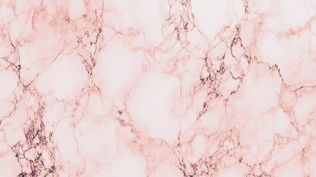 This elegant pink marble texture showcases intricate vein patterns, perfect for various design projects. Ideal for backgrounds and stylish artworks.の素材
