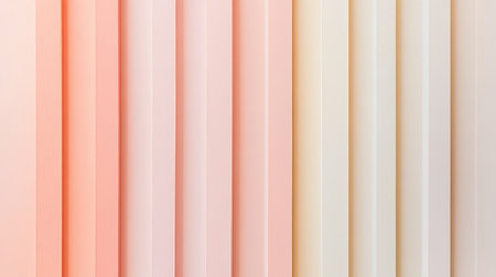 This image features a soft pastel background with vertical stripes in gentle tones. The pleasing colors create a calm and modern aesthetic perfect for design projects.の素材