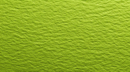 A vibrant green textured background with a subtle paper feel, perfect for design projects that require an eco-friendly and natural aesthetic. Ideal for various creative uses.の素材