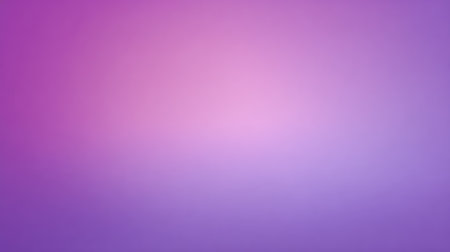 Smooth gradient purple background blending from lavender to deep violet, soft lighting with ample copy space in the centerの素材