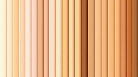 Warm gradient from ivory to honey gold, elegant soft glow background for cozy and uplifting copy spaceの素材