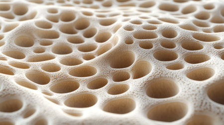 Abstract D render of gold honeycomb structure with soft shadows. Futuristic luxury texture with room for design.の素材