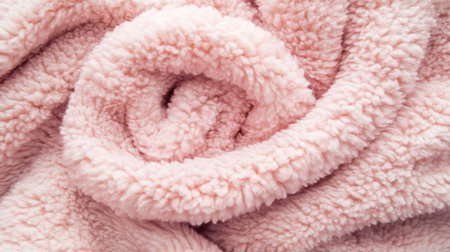 Soft fluffy cloud texture in pastel pink with dreamy aesthetic and clean design layoutの素材