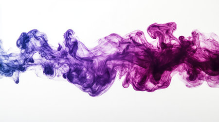 A splash of watercolor paint spreading across a page, symbolizing an imaginative burst of color, with clear space for messaging or designの素材