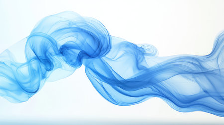 A soft mist floating over a white surface, symbolizing the birth of fresh ideas in an ethereal space, with room for text or designの素材