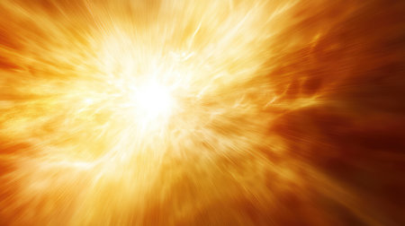 Soft-focus golden light flares and lens blur on deep background, creating a classy, cinematic scene. Copy space included.の素材