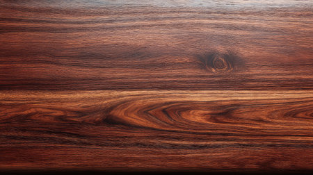 Explore a stunning brown wood grain surface featuring intricate patterns and rich tones, perfect for enhancing interior designs and creative projects.の素材